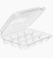 Cupcake  Containers  mini 12 Cavities